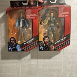 Suicide Squad figures Diablo & Rick Flag
